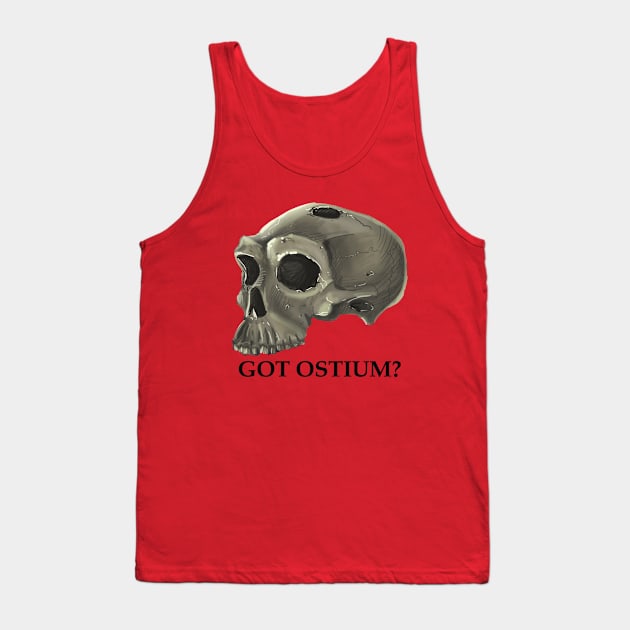 I Cast a Skull on You Tank Top by The Ostium Network Merch Store